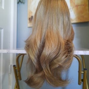 Blonde Real Hair Wig